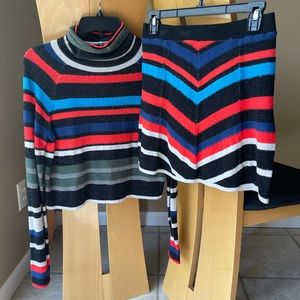 Free People Sweater/Skirt Set